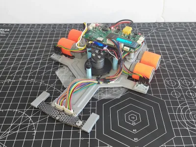Portada del proyecto Robotracer V5 - Optimización Coreless