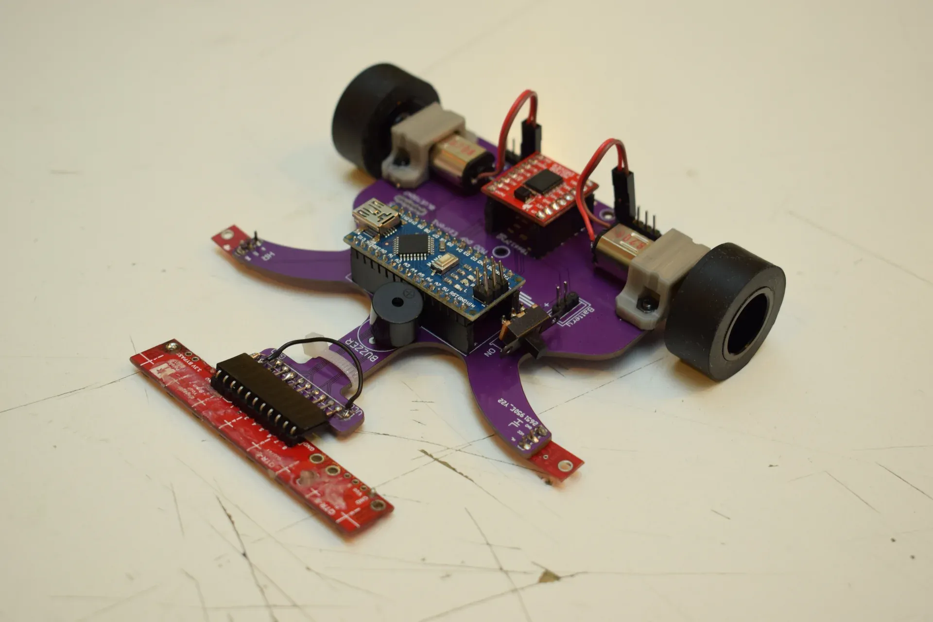 Portada del proyecto Robotracer V1 - El Debut