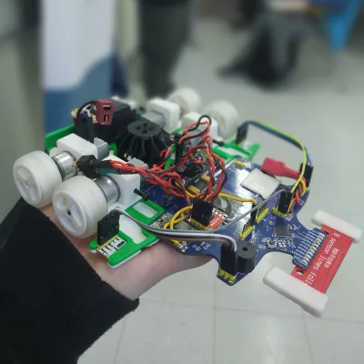 Portada del proyecto Robotracer V3 - La Innovación de la Turbina