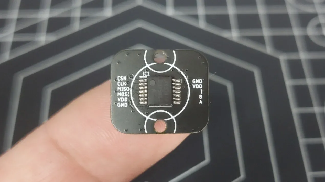 Portada del proyecto Mini Encoder Magnético AS5047P