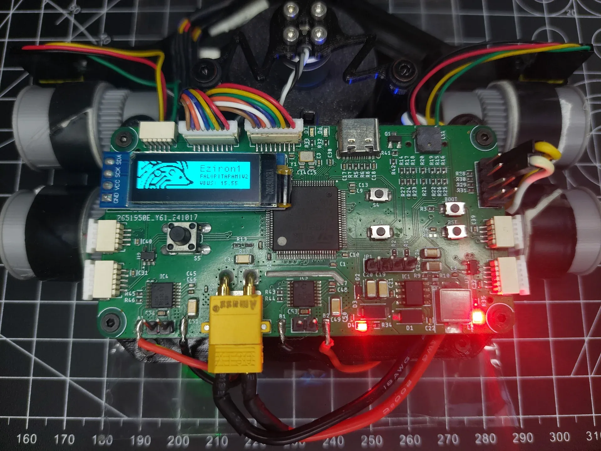 Portada del proyecto PCB de Control para Robotracer con STM32H7